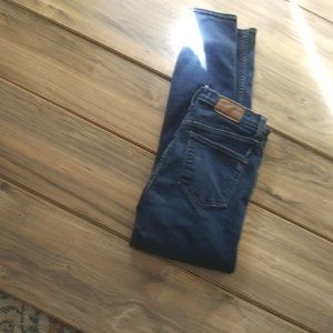 Madewell Skinny high rise ankle  Size 8